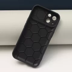   Honeycomb - Xiaomi Redmi Note 12 5G / Poco X5 kameravédős fekete tok