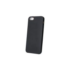 Apple iPhone 15 (6.1) fekete MATT vékony szilikon tok