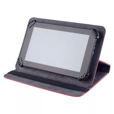Univerzális 9-11" fekete oldalra nyitható / forgatható tablet tok
