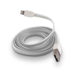   Forever Apple USB - Lightning (8Pin) fehér slim adatkábel 1A 1m