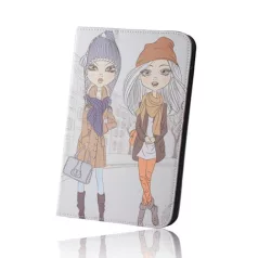   Univerzális 9-10" kislány mintás kinyitható tablet tok