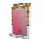 Univerzális 9-10" kinyitható műbőr tablet tok piros