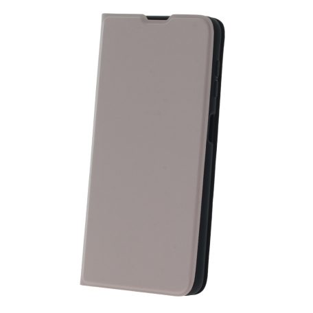 Smart Soft Samsung A546 Galaxy A54 5G (2023) oldalra nyíló mágneses könyv tok szilikon belsővel pinksand