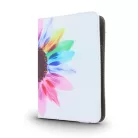 Univerzális 7-8" napraforgó mintás kinyitható tablet tok