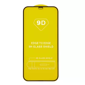   Honor 70 Lite / Honor X6 / X8 9D hajlított előlapi üvegfólia fekete