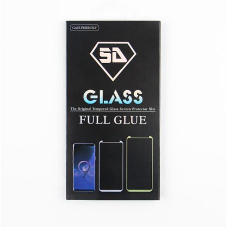 Huawei Y6S / Honor 8A 5D tempered glass screen protector (4.7) curved black