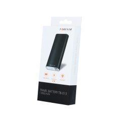   Forever TB-013 power bank 2x USB foglalattal 13000mAh fekete (max 2A) 10W