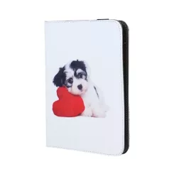 Universal case Puppy-heart for tablet 7-8