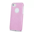 Glitter (3in1) - Apple iPhone 15 (6.1) pink szilikon tok