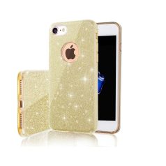   Glitter (3in1) - Apple iPhone 15 Plus (6.7) arany szilikon tok