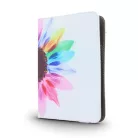 Univerzális 9-10" napraforgó mintás kinyitható tablet tok