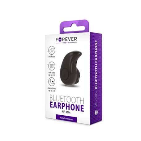 Forever MF-300s Bluetooth 4.1 headset beépített mikrofonnal fekete