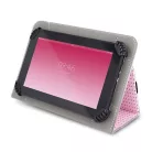 Univerzális 9-10" (Szív mintás) kinyitható tablet tok