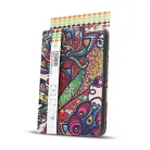 Univerzális 7-8" népi mintás kinyitható tablet tok