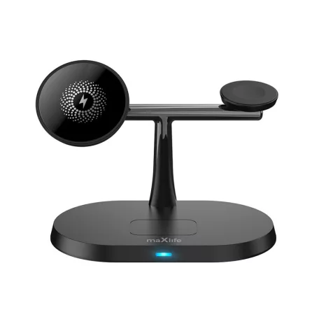 Maxlife MXWC-03 3 az 1-ben vezeték nélküli töltőállomás, 15W
