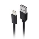 Forever M02 szivargyújtó töltő 1x USB csatlakozóval és Lightning kábellel, (Max 2A, 1,2m) 10W