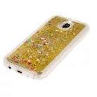 Liquid Glitter - Huawei P20 Lite arany szilikon tok