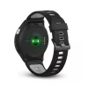 Forever GPS SW-600 okosóra Bluetooth 5.0 lépésszámlálóval, pulzusmérővel, fekete