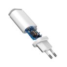 Forever TC-01 QC3.0 hálózati gyorstöltőfej USB csatlakozóval 3A fehér (18W)