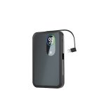 Forever power bank micro USB / Type-C / Lightning csatlakozóval 5000mAh fekete (max 2A) 10W