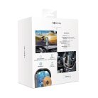 Forever univerzális automata gravity autós tartó ultragyors vezeték nélküli töltéssel (9V 1.67A) 15W szellőzőre és szélvédőre 4,7″ - 6,7″