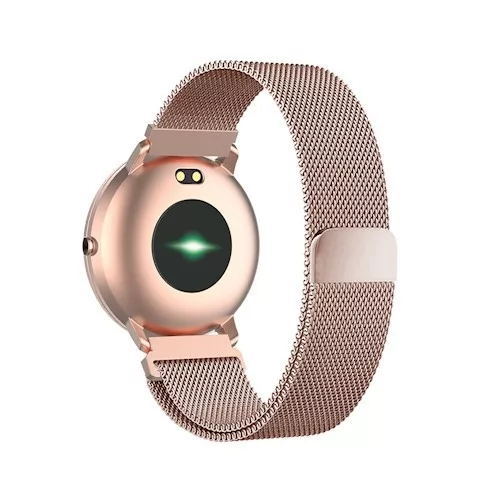Forever SB-320 ForeVigo okosóra Bluetooth 4.2 lépésszámlálóval, pulzusmérővel, alvásfigyeléssel rozéarany