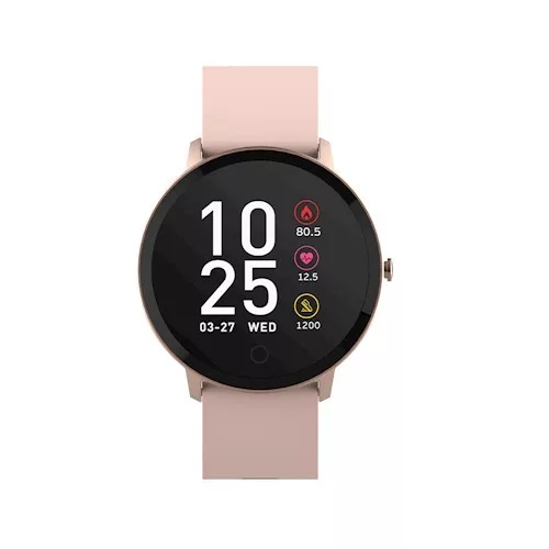 Forever SB-320 ForeVigo okosóra Bluetooth 4.2 lépésszámlálóval, pulzusmérővel, alvásfigyeléssel rozéarany
