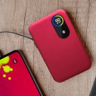 Forever power bank micro USB / Type-C / Lightning csatlakozóval 5000mAh piros (max 2A) 10W