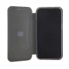 Forcell Elegance Xiaomi Redmi 10 oldalra nyíló mágneses könyv tok szilikon belsővel sötétzöld