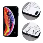 Magic glass - Apple iPhone X / XS szilikon tok üveg hátlappal