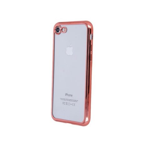 Ultra Hybrid Apple iPhone 11 Pro Max (6.5) 2019 átlátszó vékony szilikon tok rozéarany kerettel