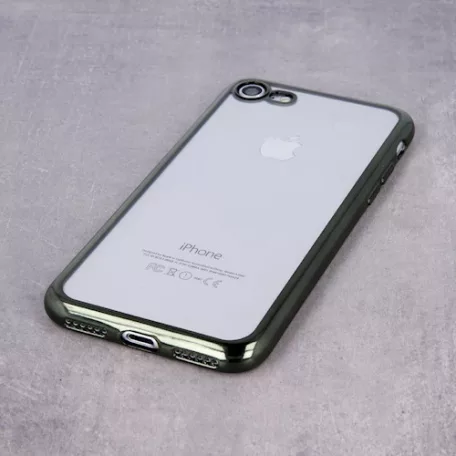 Ultra Hybrid Apple iPhone 11 Pro (5.8) 2019 átlátszó vékony szilikon tok zöld kerettel