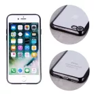 Ultra Hybrid Samsung A105 Galaxy A10 / M10 (2019) átlátszó vékony szilikon tok fekete kerettel