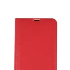 Smart Venus Samsung A715 Galaxy A71 (2020) oldalra nyíló mágneses könyv tok szilikon belsővel piros