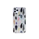 Ultra Trendy - Apple iPhone 11 Pro (5.8) 2019 vékony szilikon tok (Madártoll mintás 3)