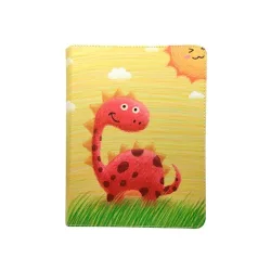 Univerzális 9-10" kinyitható tablet tok (Dínó)