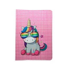   Univerzális 9-11" kinyitható tablet tok (Rainbow Unicorn)