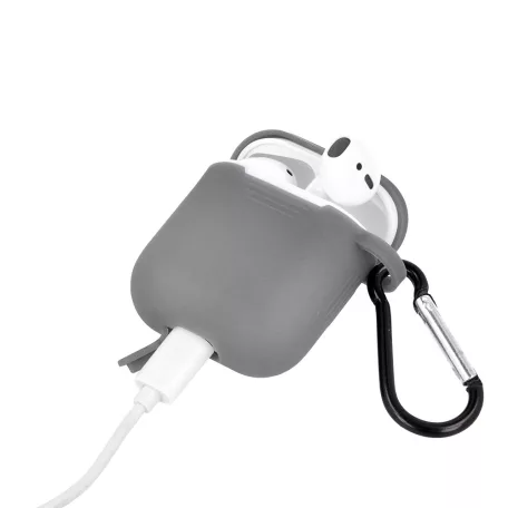 Apple AirPods 1 / 2 szilikon tok szürke