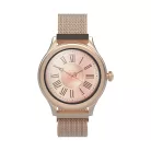 Forever AW-100 AMOLED ICON okosóra Bluetooth 5.0 lépésszámlálóval, pulzusmérővel, alvásfigyeléssel rozéarany