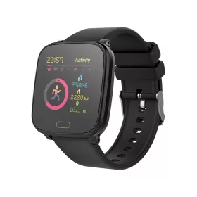   Forever IGO JW-100 okosóra Bluetooth 4.0 lépésszámlálóval, pulzusmérővel, fekete