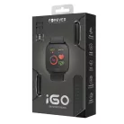 Forever IGO JW-100 okosóra Bluetooth 4.0 lépésszámlálóval, pulzusmérővel, fekete