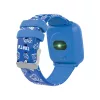 Forever IGO JW-100 okosóra Bluetooth 4.0 lépésszámlálóval, pulzusmérővel, kék