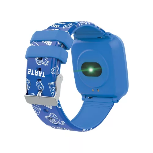 Forever IGO JW-100 okosóra Bluetooth 4.0 lépésszámlálóval, pulzusmérővel, kék