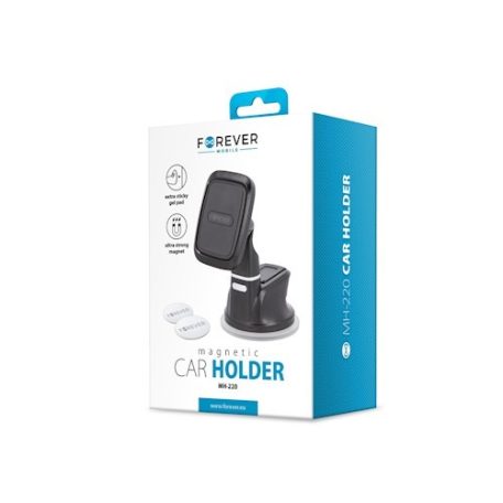 Forever MH-220 univerzális mágneses autós tartó szélvédőre