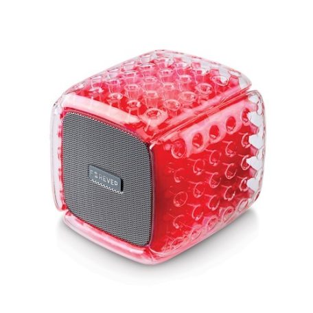 Forever BS-700 Bluetooth 5.0 ütésálló, vízálló IPX6 hangszóró, micro SD olvasóval, AUX, 5W piros