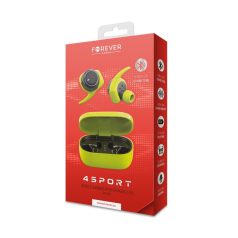  Forever TWE-300 Bluetooth 5.0 sztereó TWS headset beépített mikrofonnal zöld