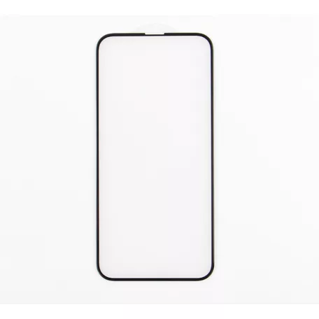 Apple iPhone 12 / 12 Pro 2020 (6.1) 5D hajlított előlapi üvegfólia fekete kerettel