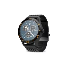   Forever AW-110 AMOLED ICON v2 okosóra Bluetooth 5.0 lépésszámlálóval, pulzusmérővel, alvásfigyeléssel fekete