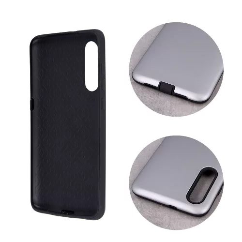 Defender Smooth - Apple iPhone 12 Mini 2020 (5.4) szürke ütésálló szilikon tok