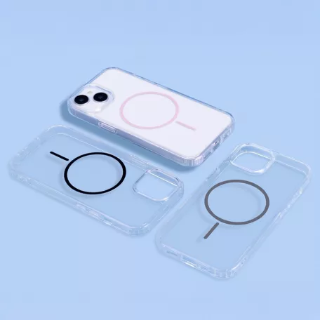 Anti - Shock Thin Mag Samsung S938 Galaxy S25 Ultra ütésálló, szürke TPU, PC tok